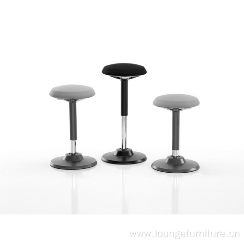 Modern office ergonomic adjustable height wobble stool chair